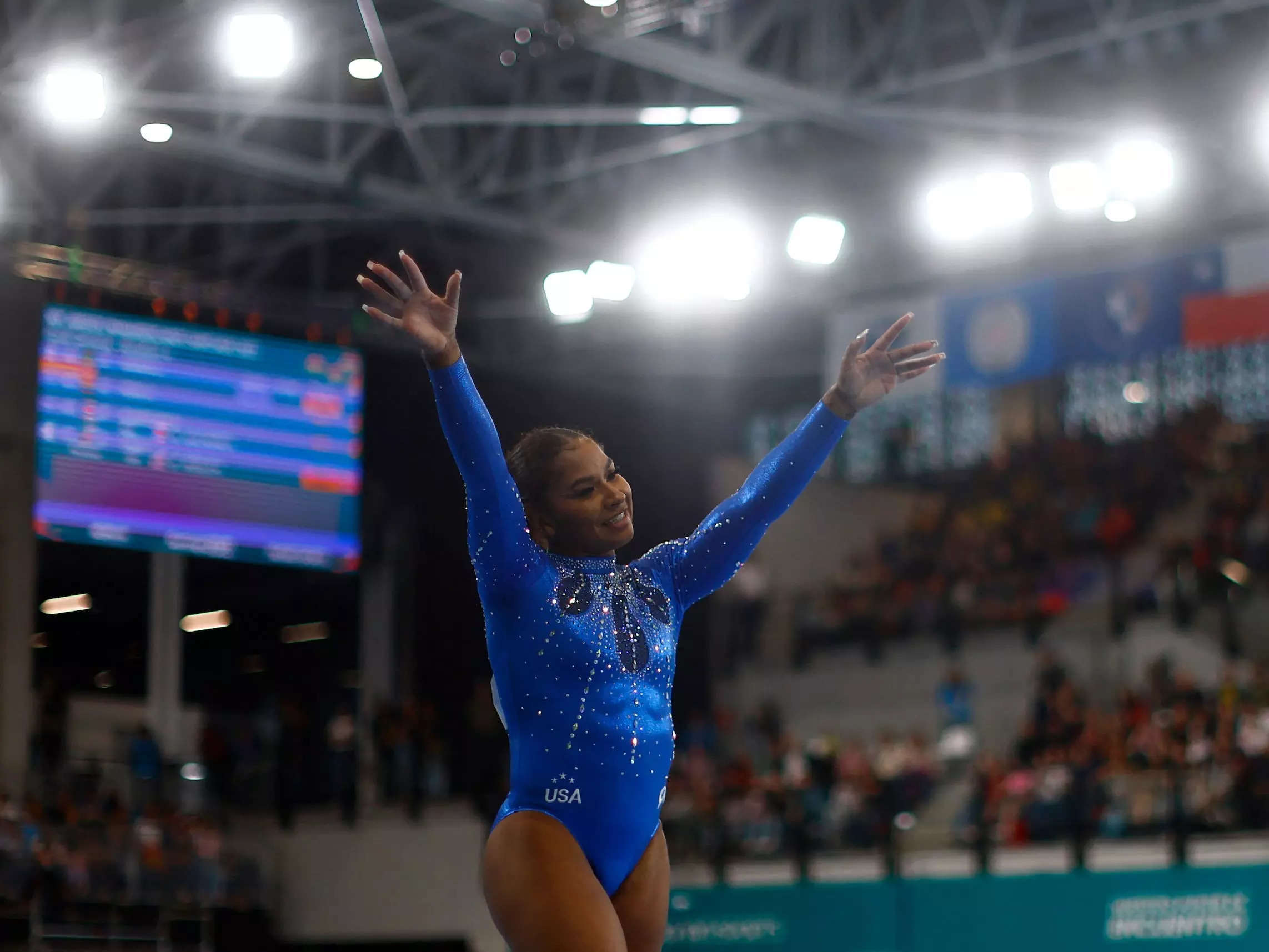 American gymnast Jordan Chiles is embracing a 'do it for yourself