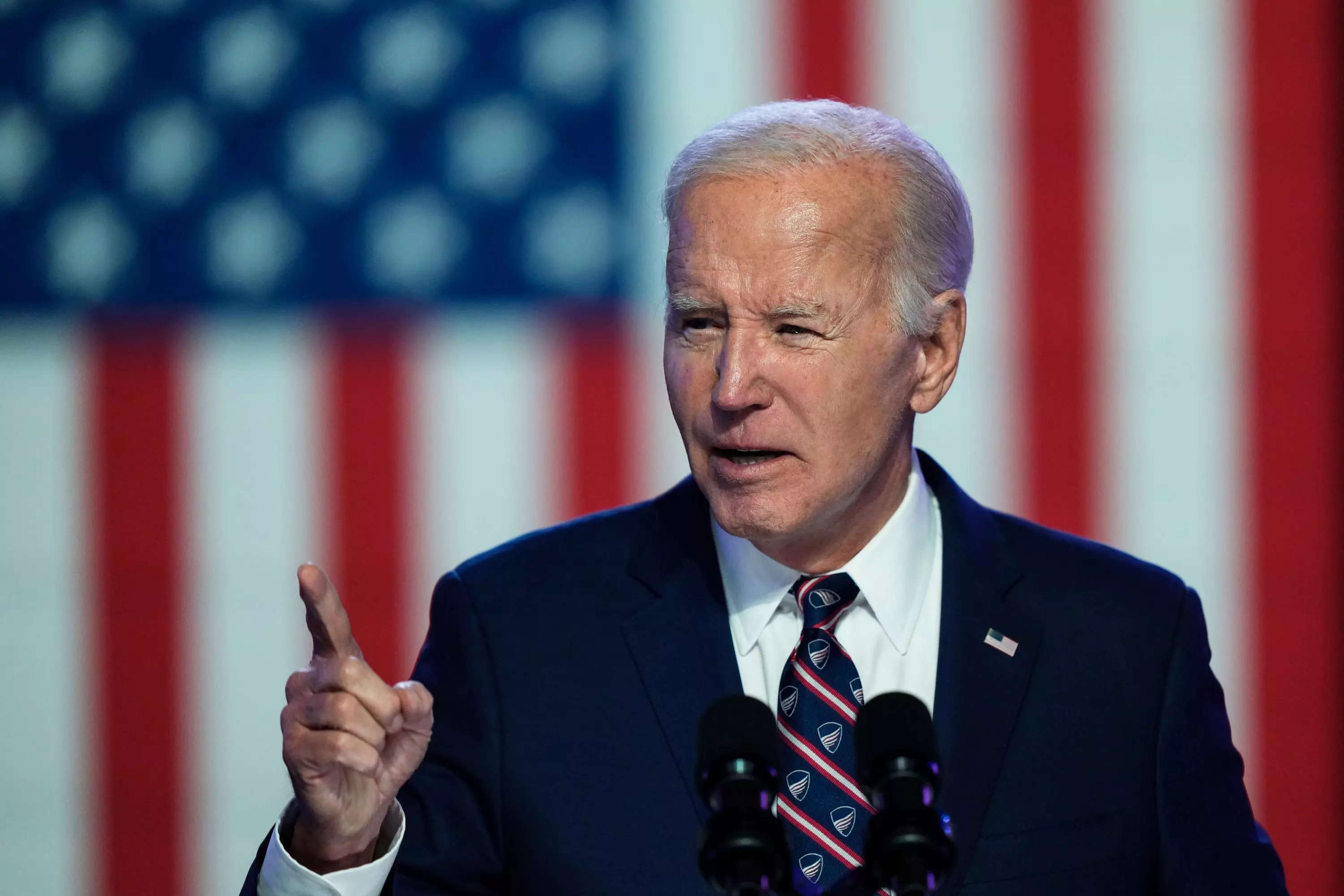 Trump Takes Aim At Biden's Stutter, Falsely Claiming The President 'was ...