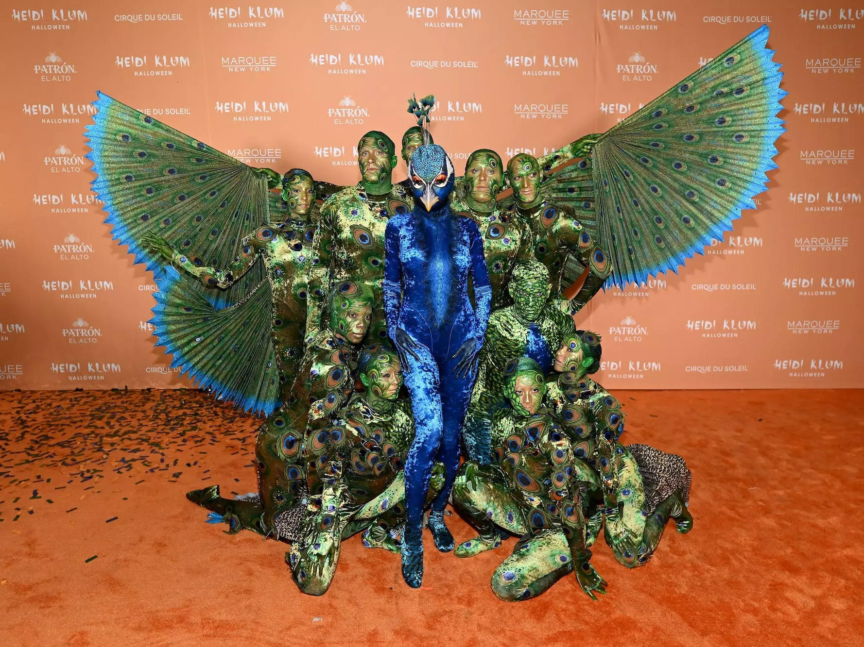 Heidi Klum went all out for her annual Halloween bash. Here are the