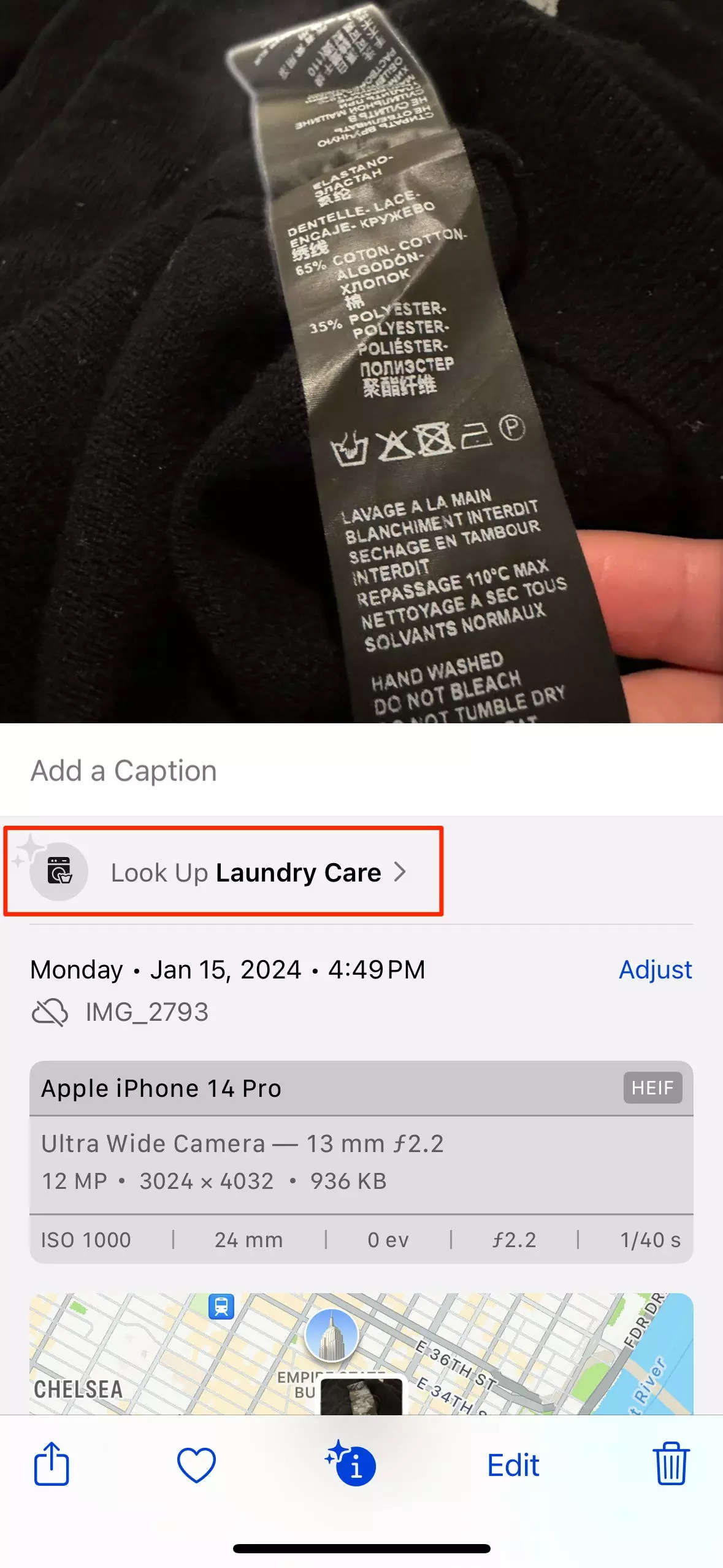Your iPhone can translate those cryptic symbols on clothing tags — I ...