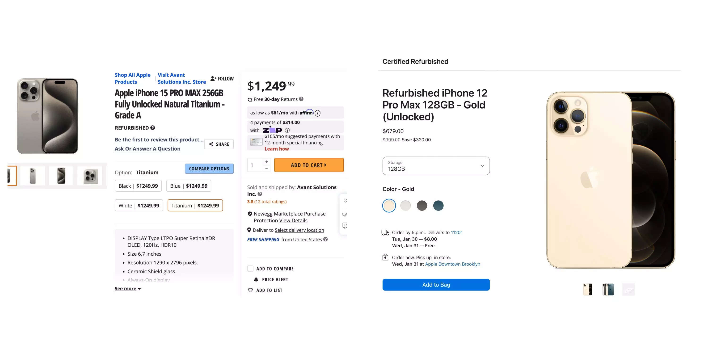 There's a new place to buy refurbished Apple iPhones, MacBooks, and other tech products