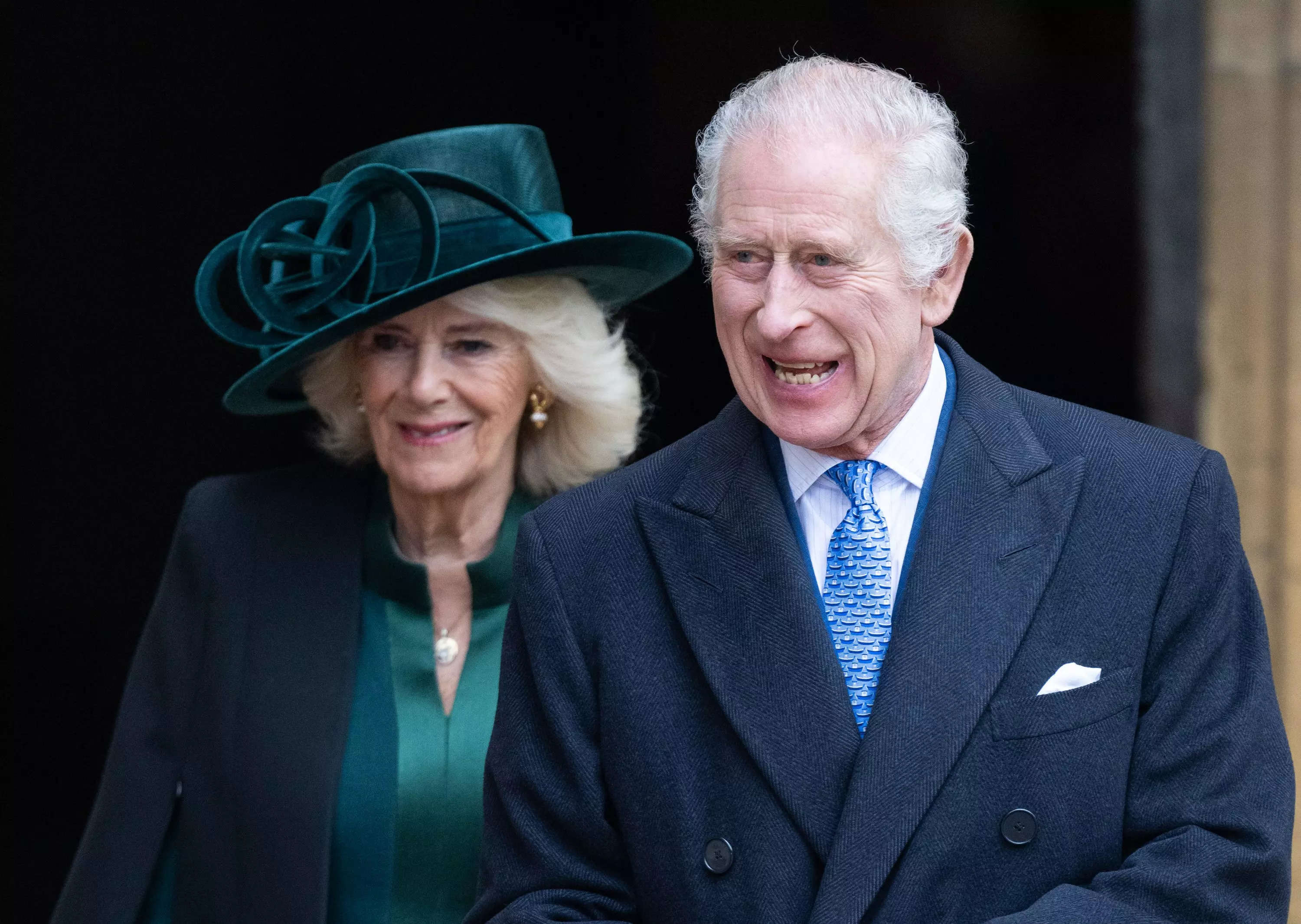 King Charles Attends Easter Church Service In First Major Public Appearance Since Cancer