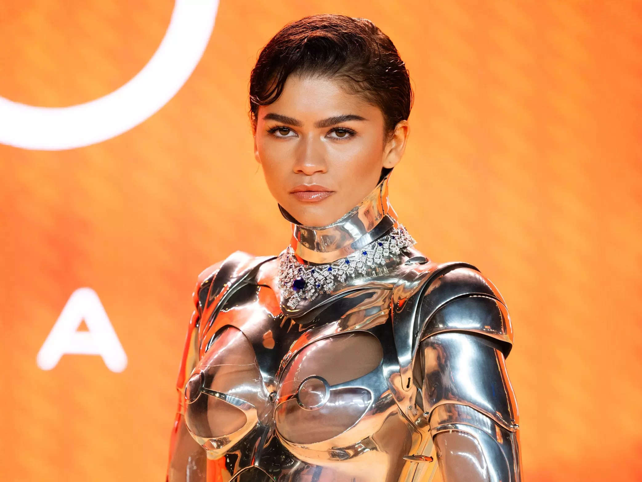 Zendaya Nearly Didnt Wear Her Daring Robot Suit To The Dune 2 Premiere Saying It Was Hot And