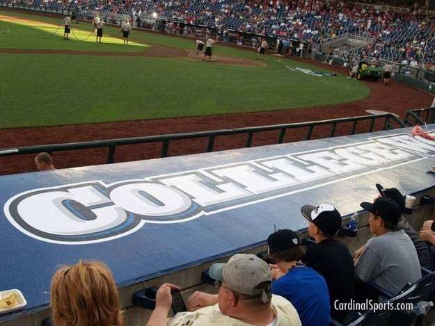 College World Series dugout has embarrassing spelling error