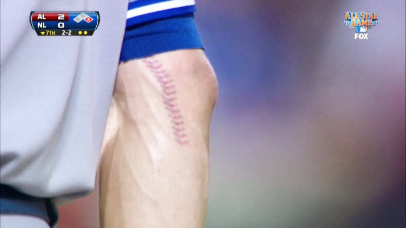 AllStar roster MLB players puts their trust in Major League Tattoos   Fish Stripes