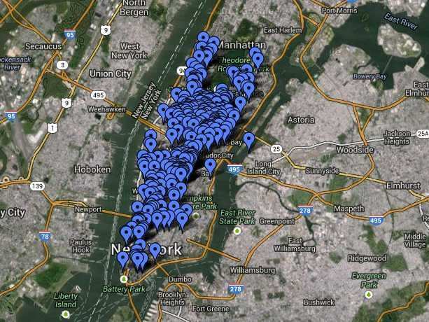 Here's A Handy Google Map Of Every Place Participating In New York ...