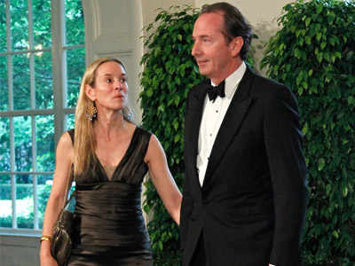 Morgan Stanley CEO James Gorman and wife Penny | Business Insider India