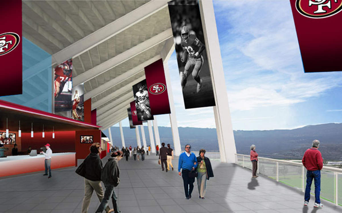 Take A Tour Of The $1.2 Billion San Francisco 49ers Stadium That's A Year  Away From Opening