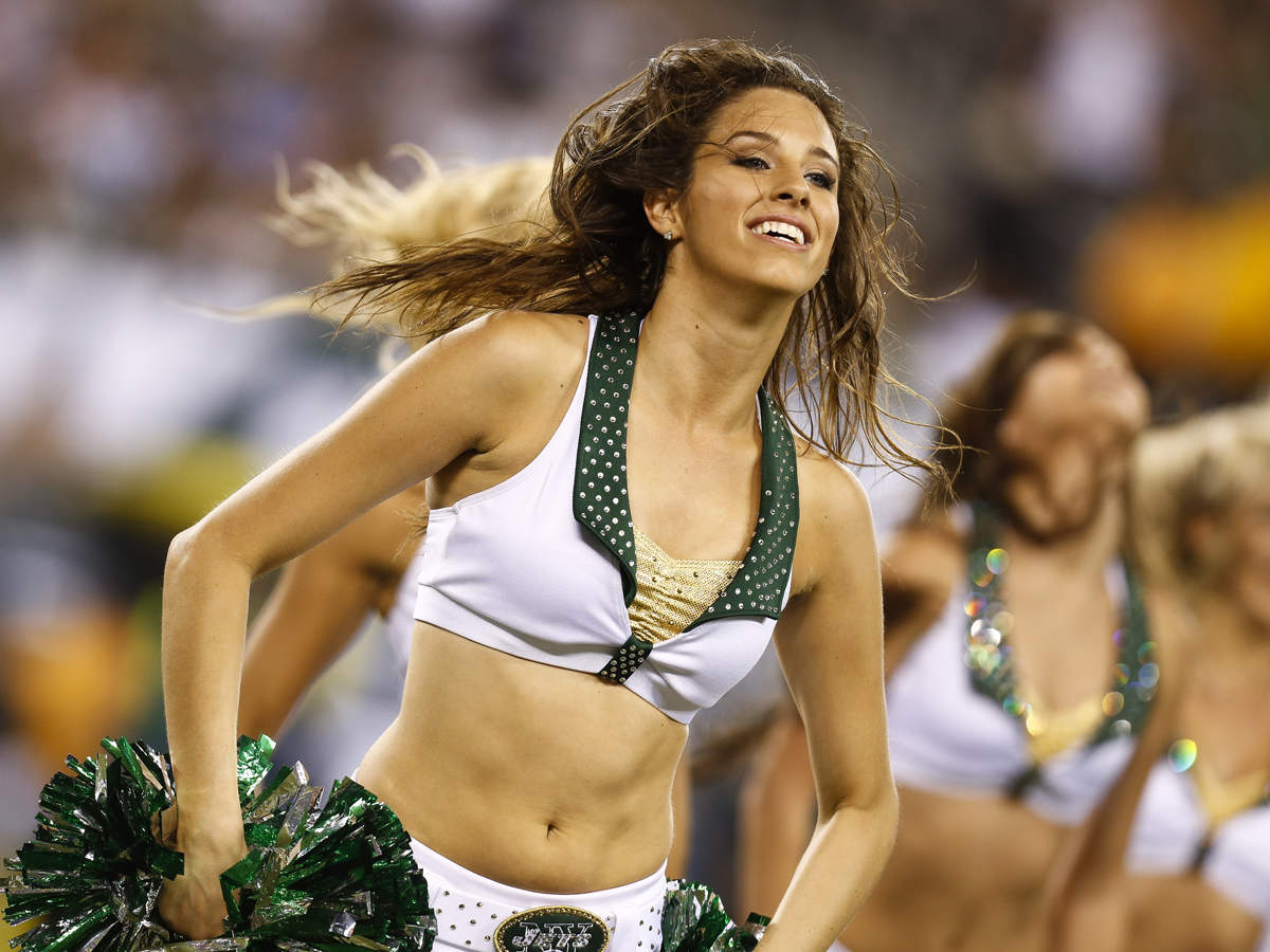 NFL cheer uniforms through the years