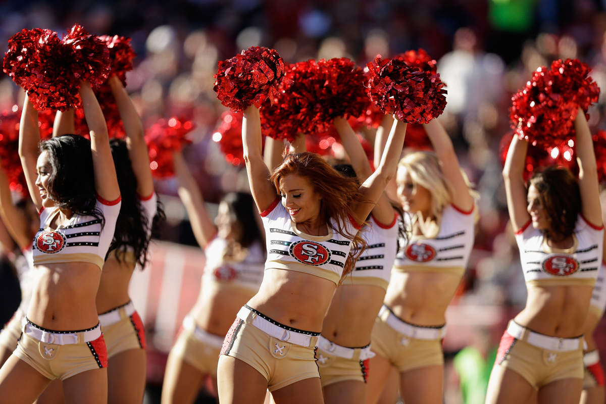 How NFL Cheerleader Uniforms Have Changed Through The Decades