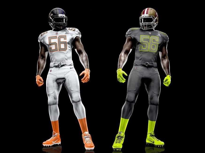 Here Are Nike's Radically Redesigned NFL Pro Bowl Uniforms