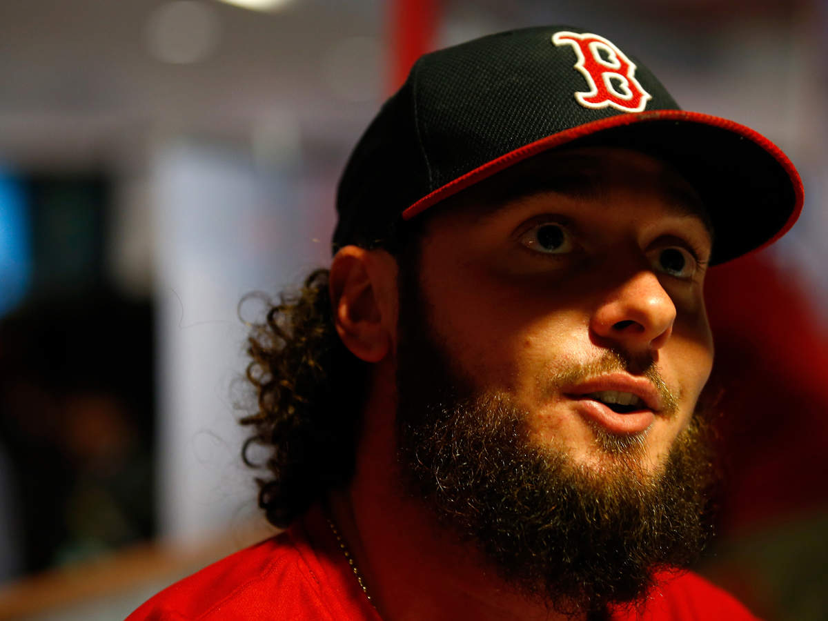 Photos Of Red Sox Players Before And After They Had Playoff Beards