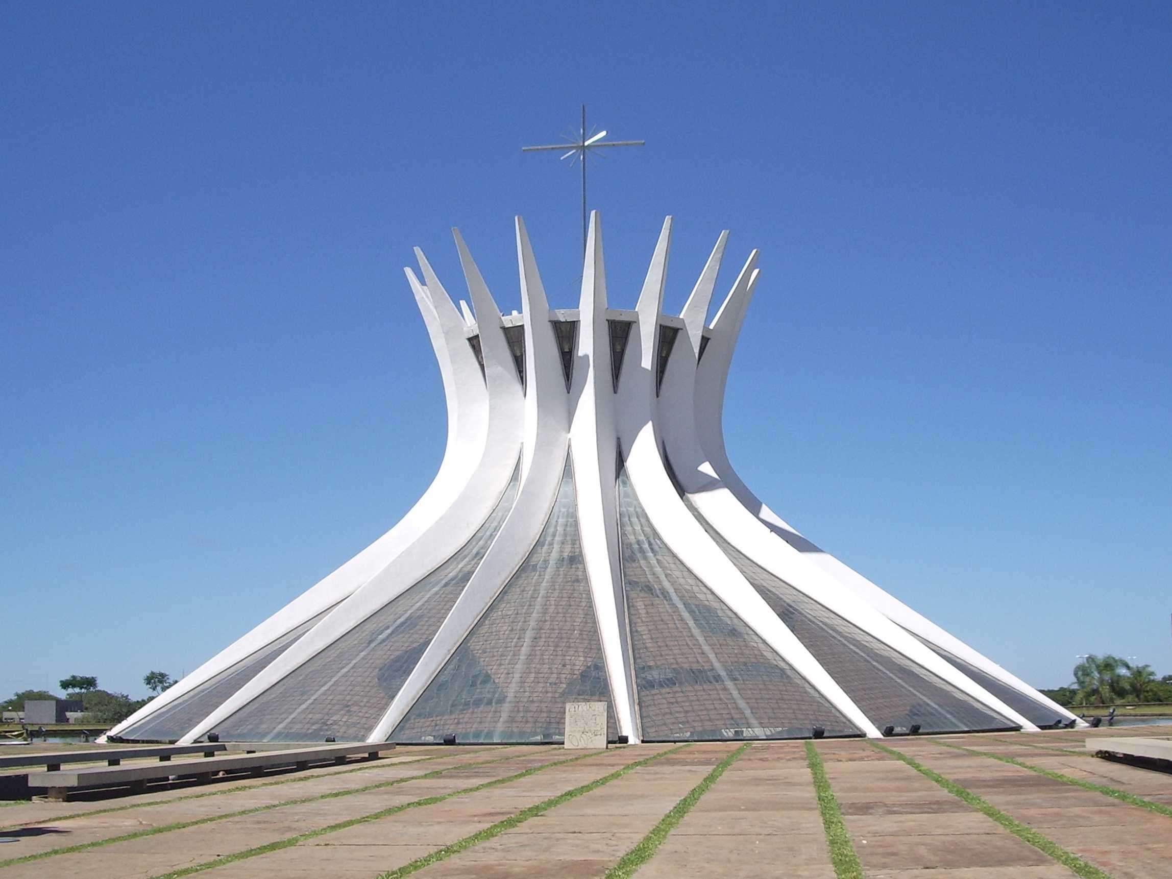 Catedral Metropolitana Nossa Senhora Aparecida Is A Roman Catholic Church In Brasilia Brazil