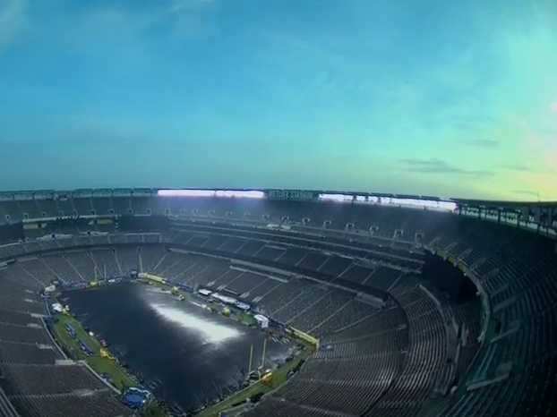 Time-Lapse GIF Shows The Sun Rising At The Super Bowl Stadium ...