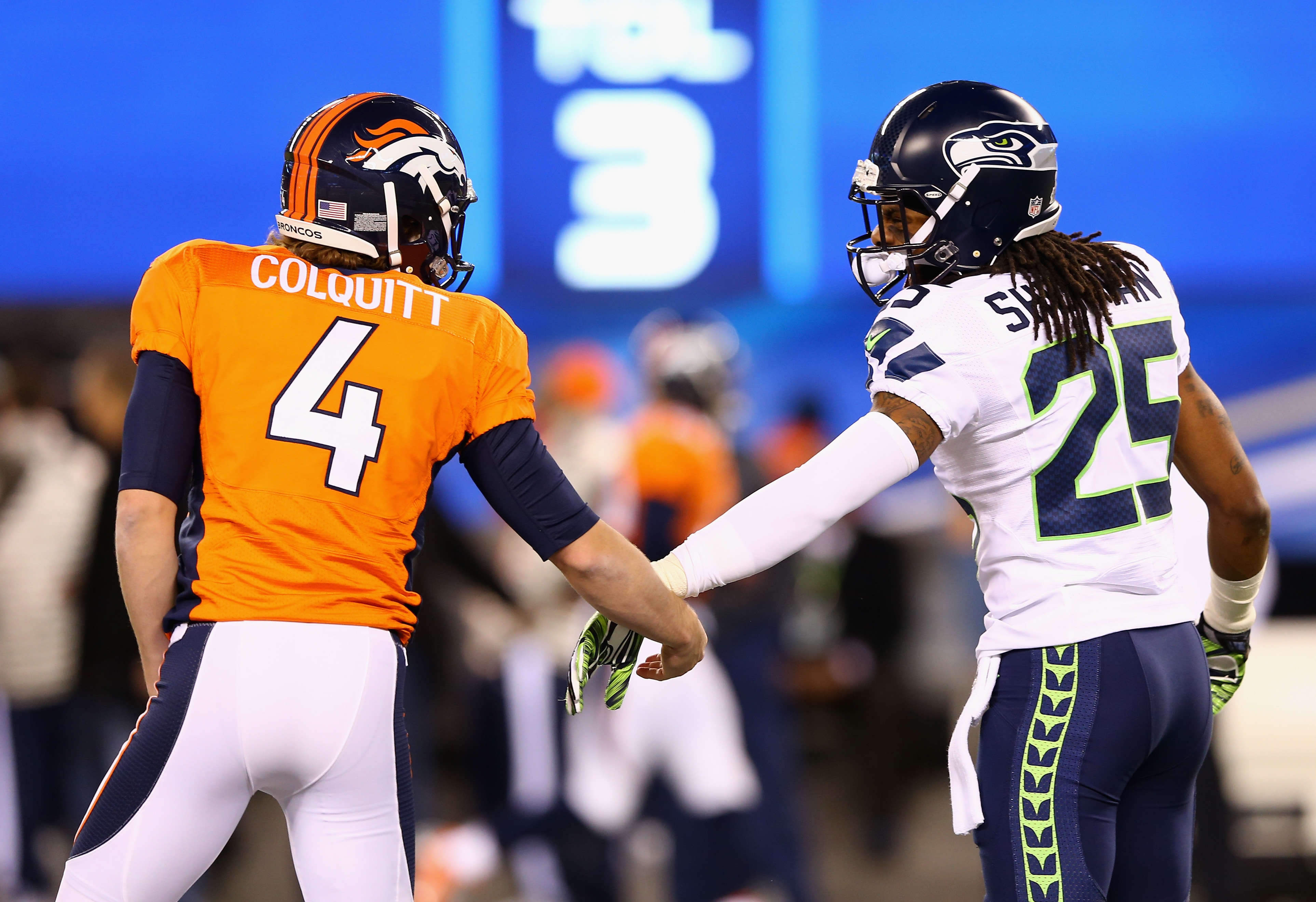 Marshawn Lynch, Knowshon Moreno different men united by Super Bowl