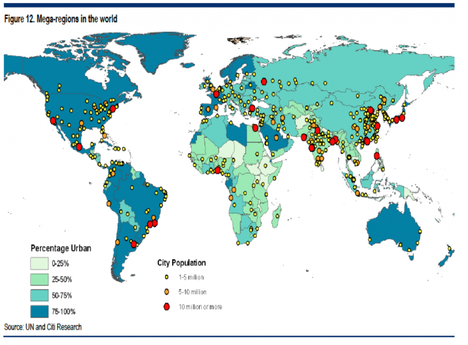 Here Are The World's 21 Mega-Regions | Business Insider India