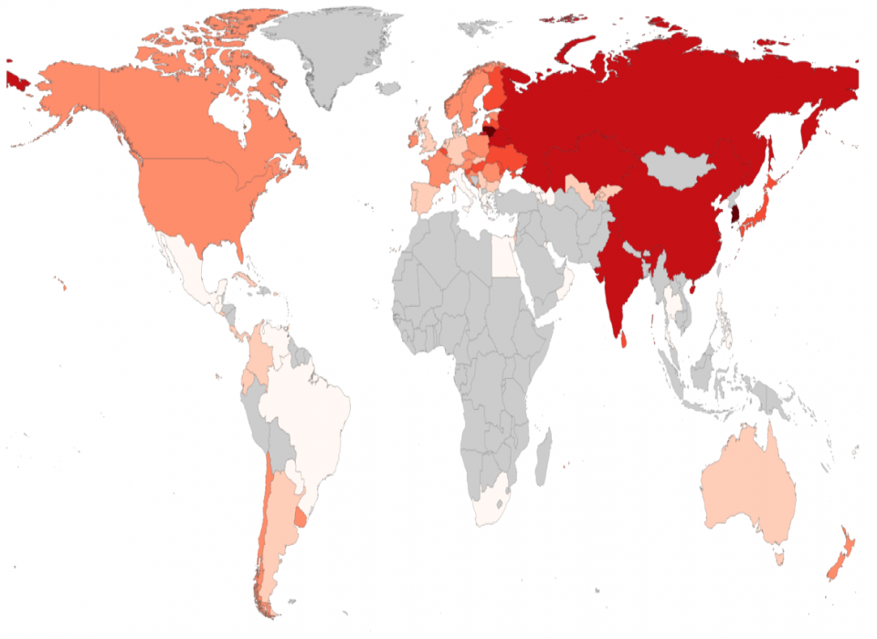 Here Are The Countries With The Worst Suicide Rates | Business Insider ...