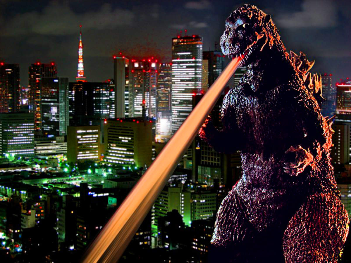 REAL PARTIES: Godzilla Movie Night! // Hostess with the Mostess®