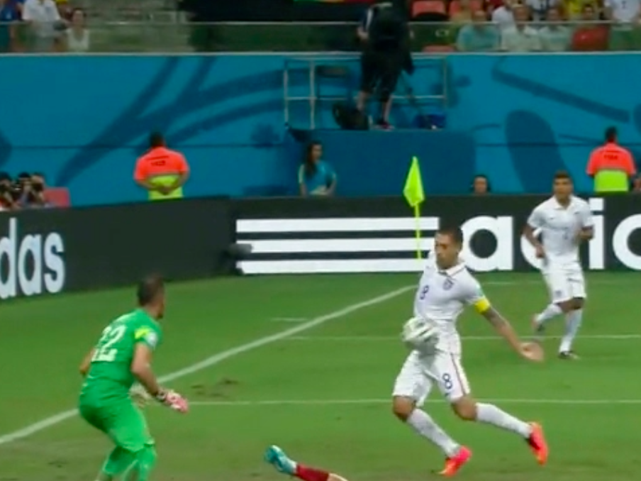 Clint Dempsey Goal 80', USA v Portugal