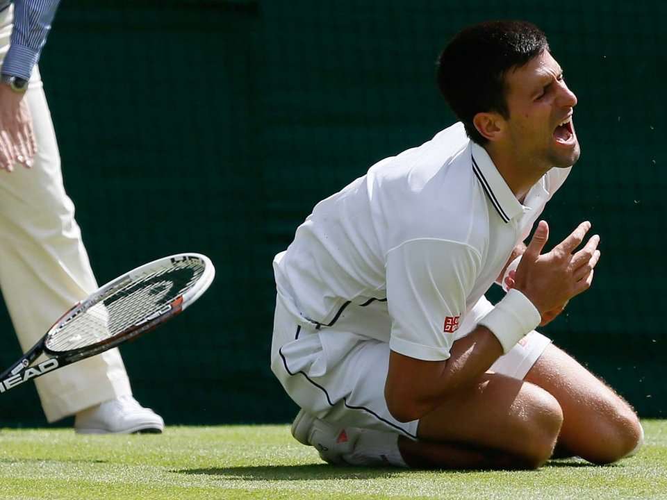 Scary Moment At Wimbledon As Novak Djokovic Narrowly Avoided A Serious ...