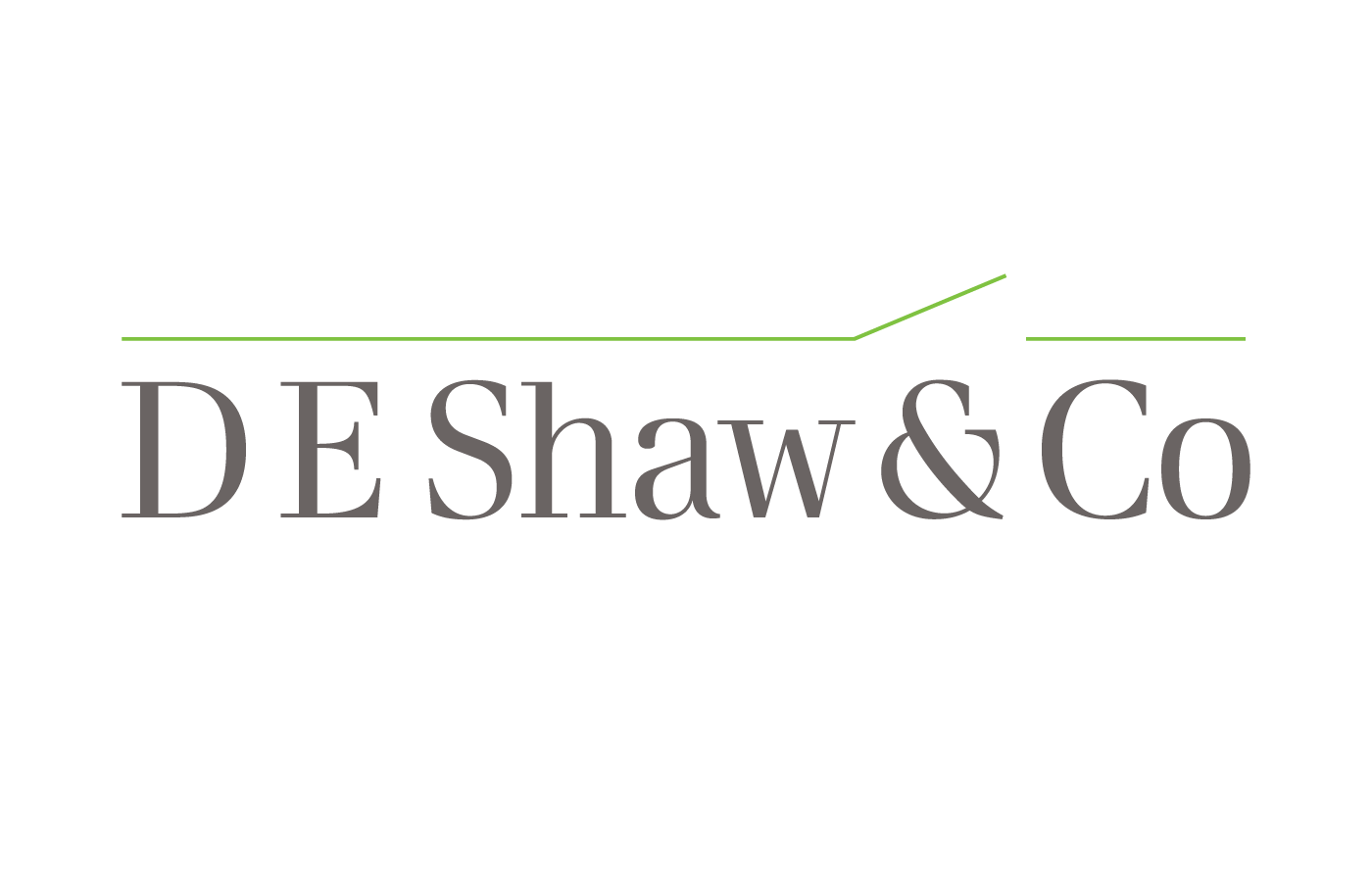 He became. D E Shaw. D. E. Shaw & co. 