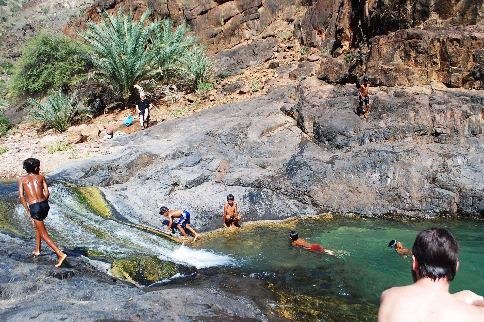 Create pools. Swimming hole.