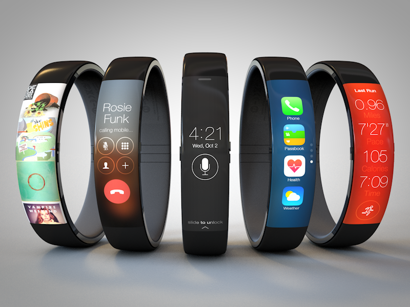 Intel Will Unveil A New Luxury Smart Bracelet With A Curved Glass Display