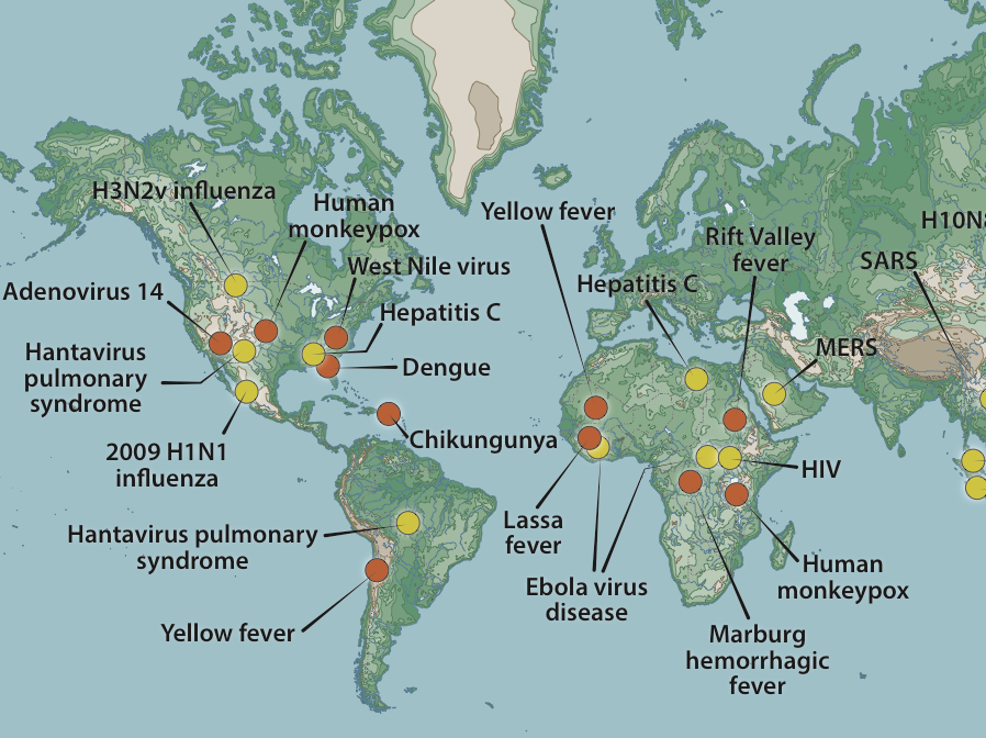 These Are Some Of The Scariest Emerging Viruses Around The World