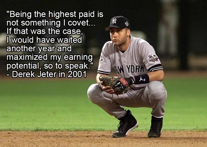 How Derek Jeter Made $265 Million to Become the Second Highest