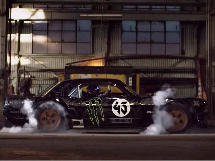 Watch Ken Block And His Souped-Up Classic Mustang Go Bananas In Los ...