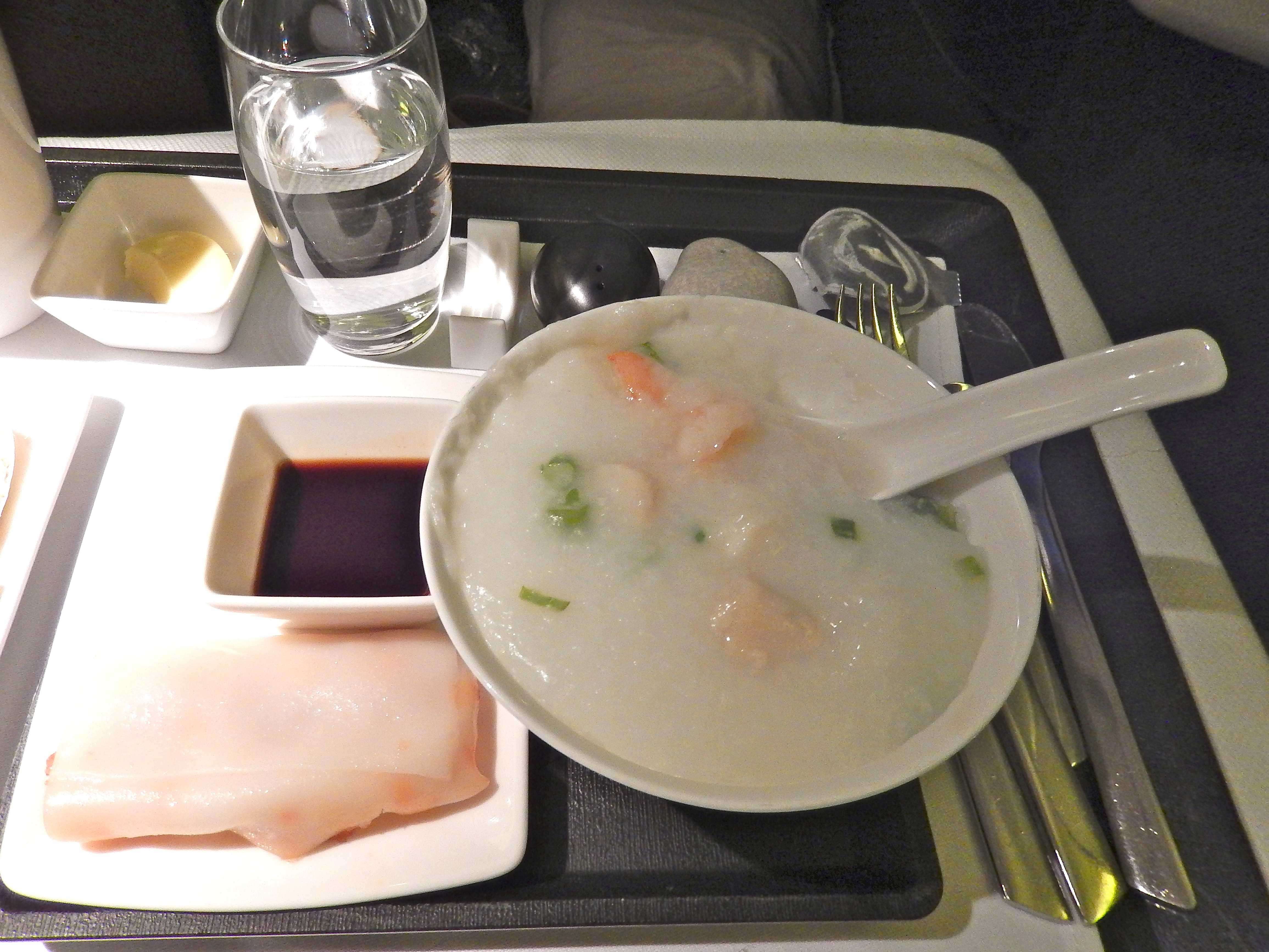 Or opt for a more traditional Chinese breakfast of congee, a Chinese