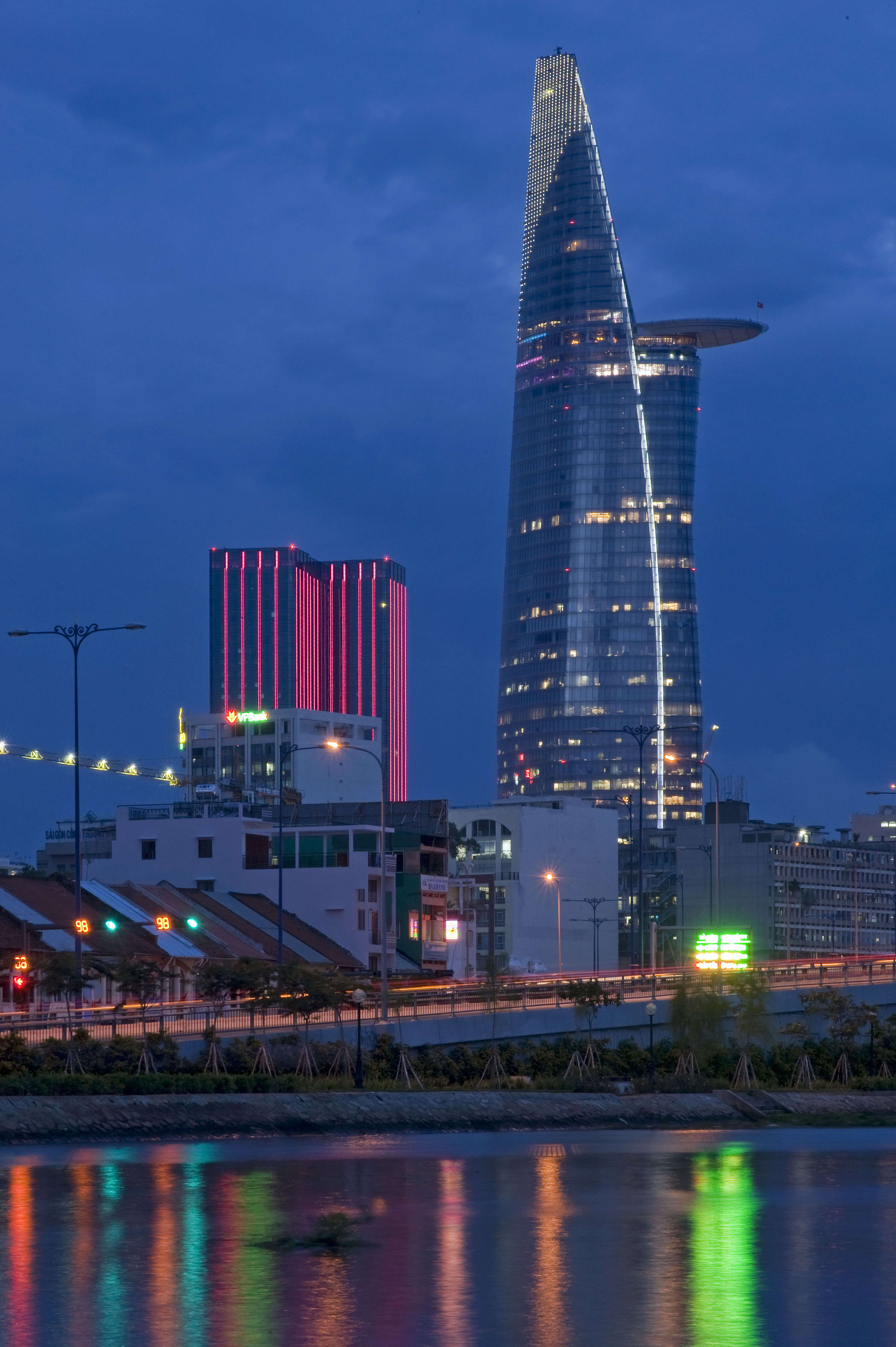 Bitexco Financial Tower, Ho Chi Minh City, Vietnam. At 263 ...