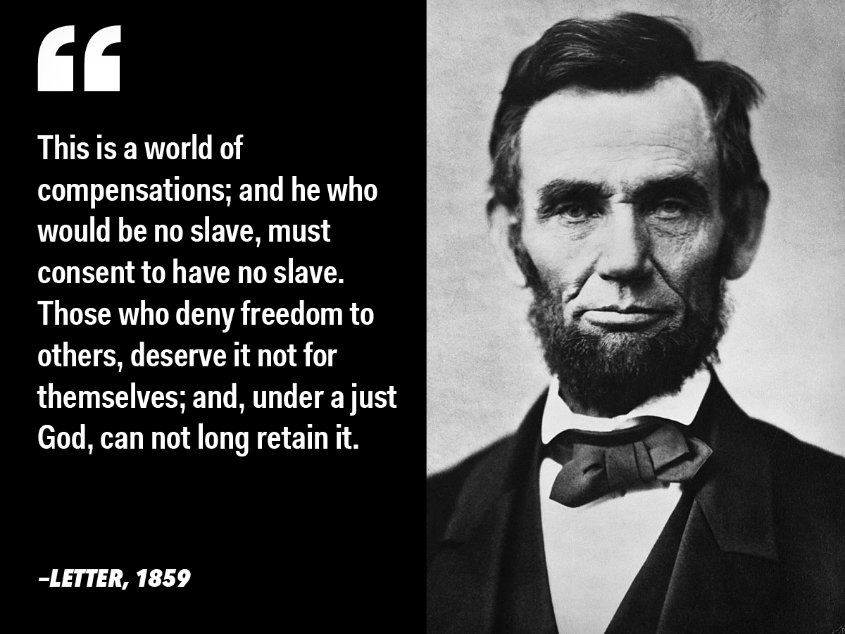 Lincoln Quotes On Slavery On Slavery | Business Insider India