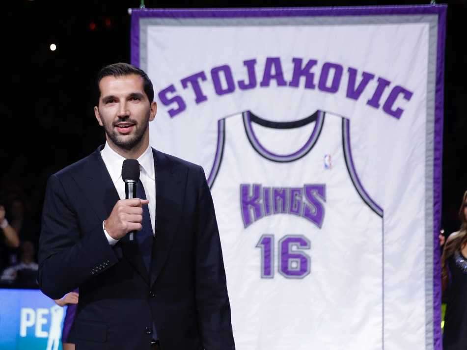 Sacramento Kings Retire Peja Stojakovic's Jersey (VIDEO)