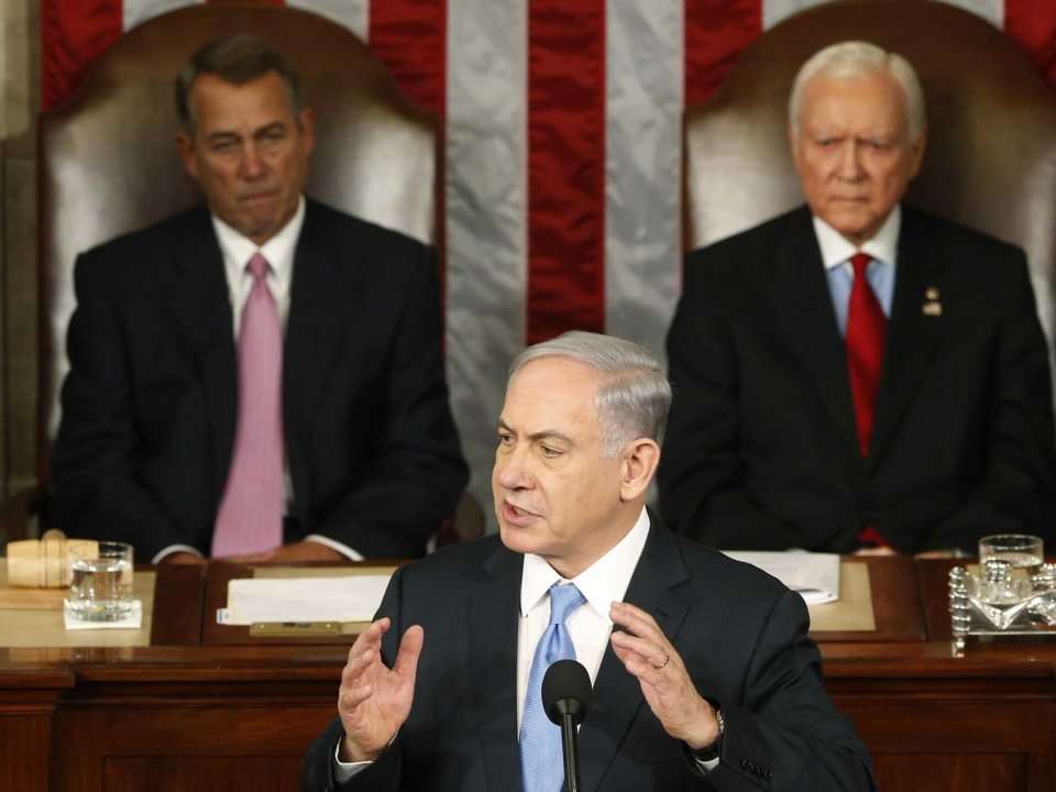 The most important line of Benjamin Netanyahu's speech to Congress