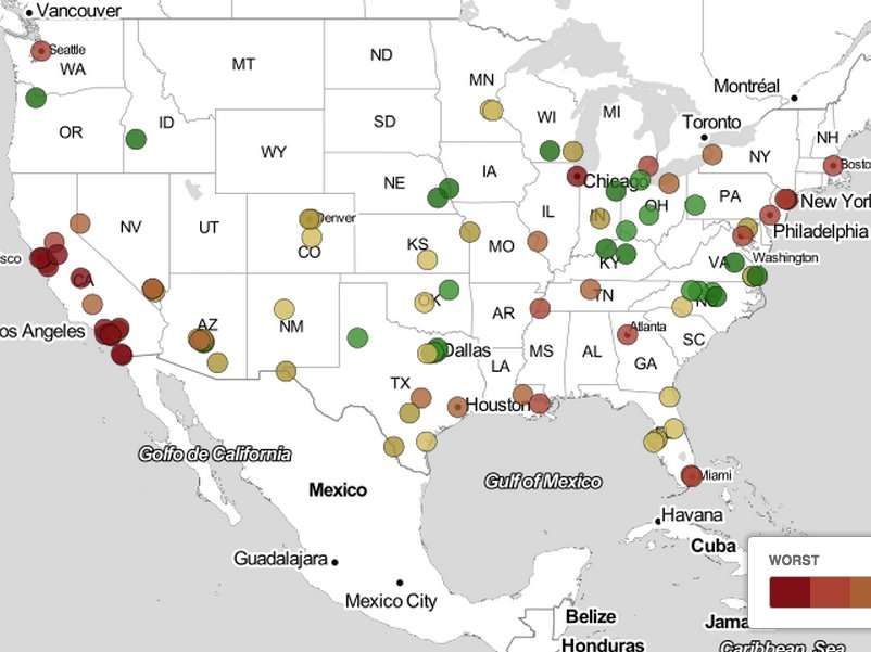 Worst cities. Best us Cities for dating.