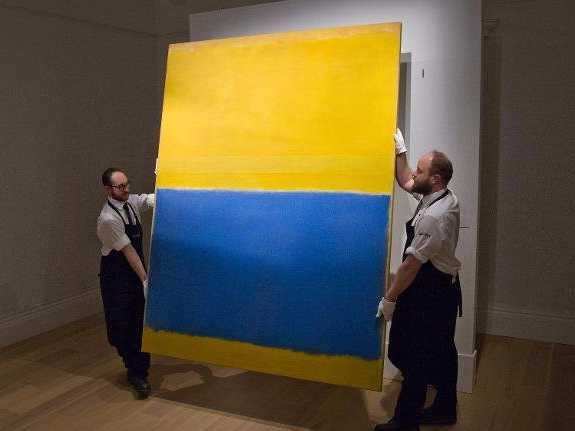 This painting just sold for $46.5 million at Sotheby's in New York ...