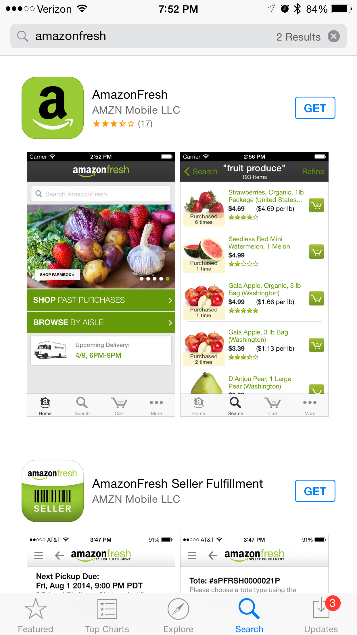 After that you have to head to the App Store and get the AmazonFresh ...