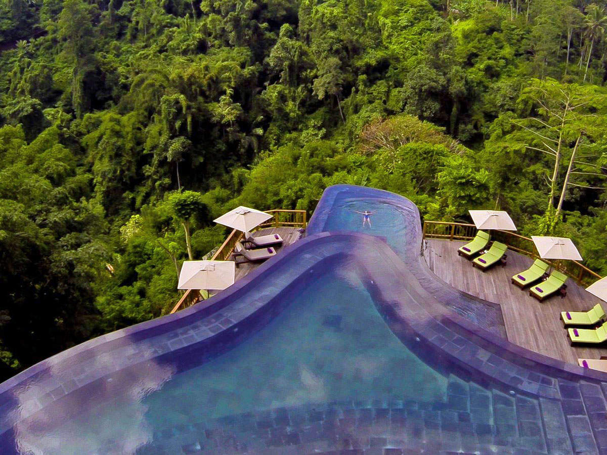 Hanging Gardens Ubud бассейн