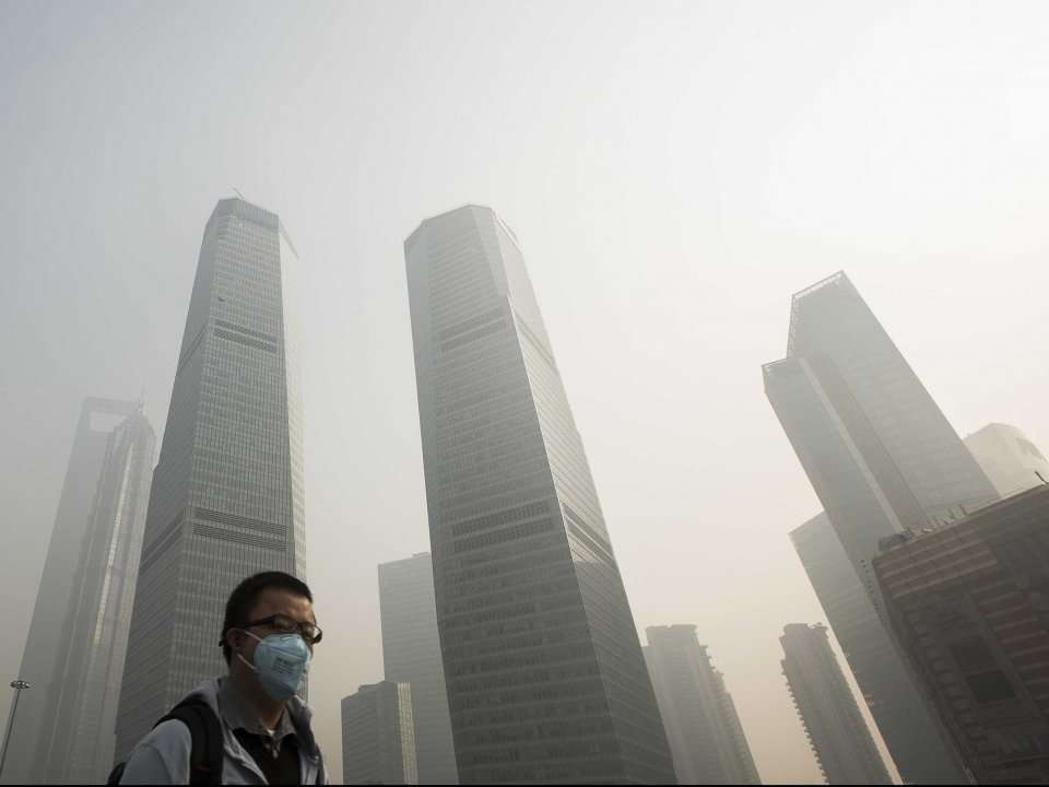 The pollution outside your office window affects your work in a big way ...