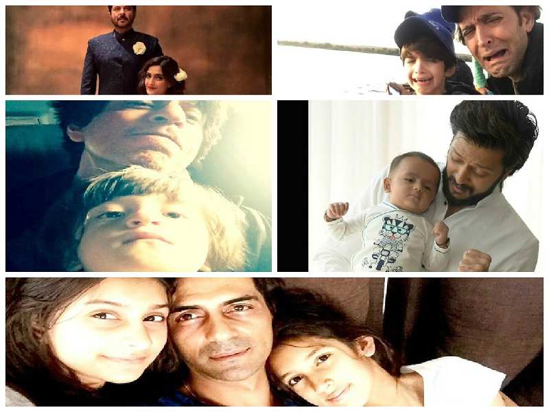 5 Celebs caught showing off their paternal side | Business Insider India