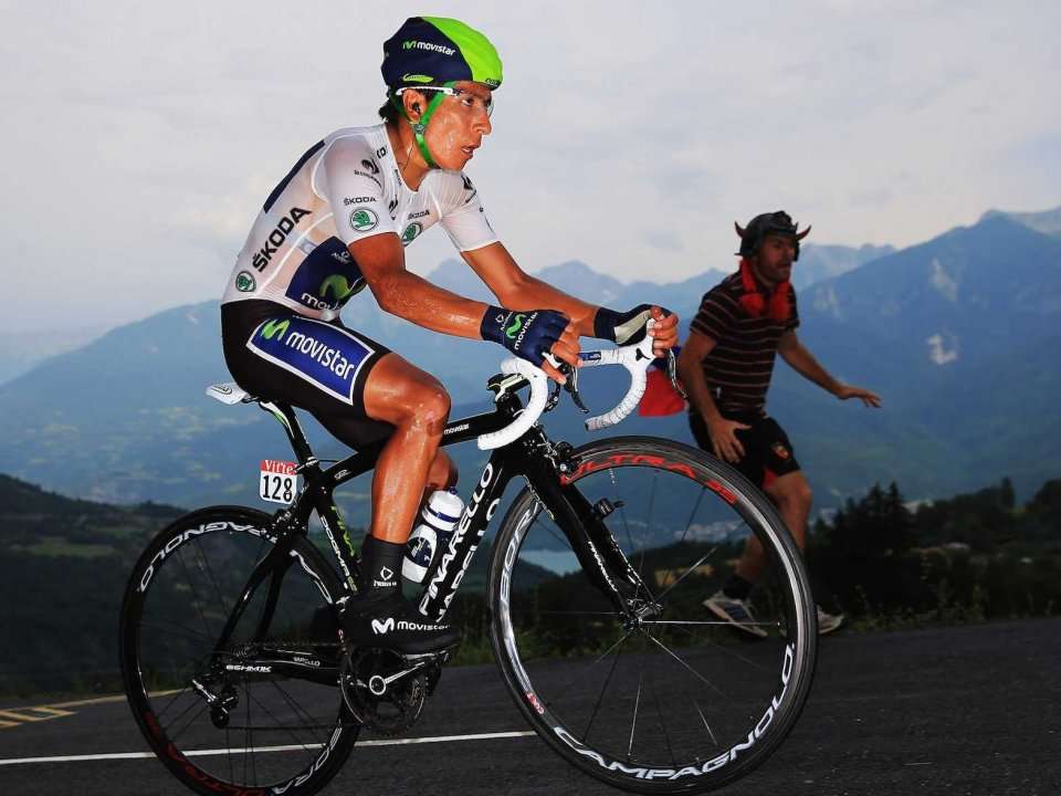 A tiny 25 year old Colombian rider with a freakish VO2 max has the