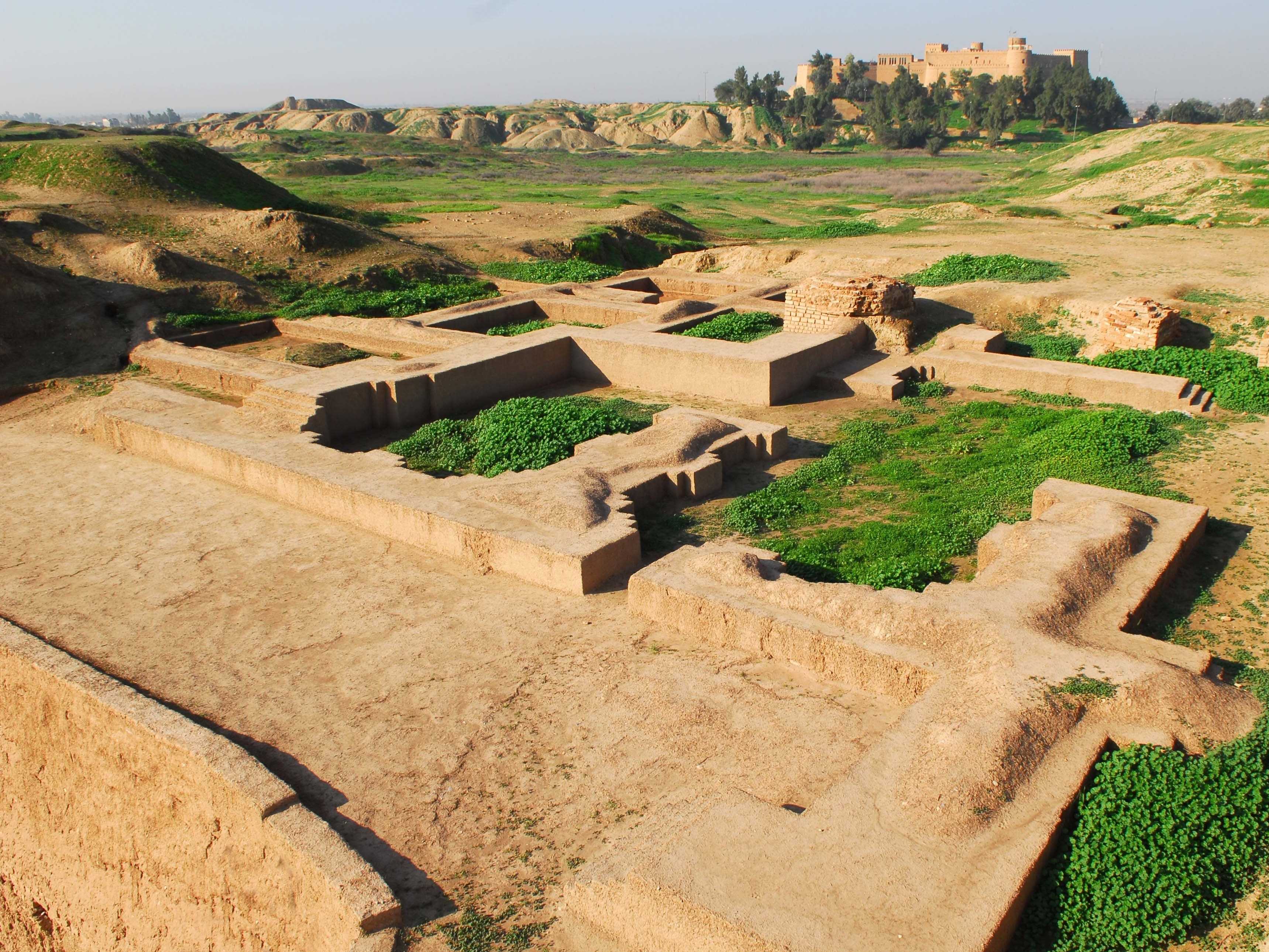 Susa, in Iran, includes archaeological mounds, the Ardeshir’s palace