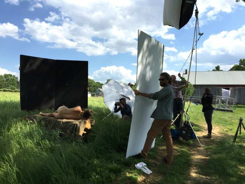 Behind the scenes of the terrific ESPN's Body Issue