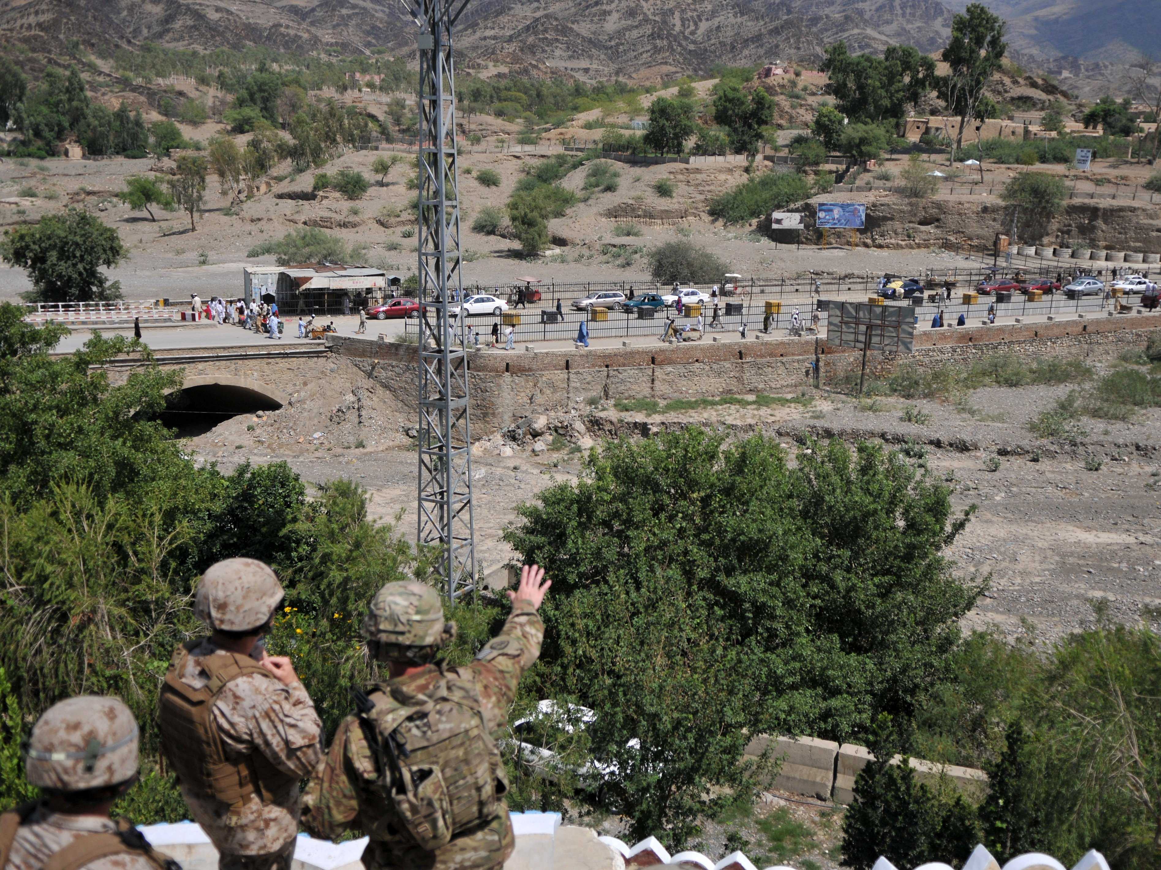 Torkham Pictured Here Is One Of The Major Border Crossings Of Afghanistan And Pakistan On The Durand Line Border  