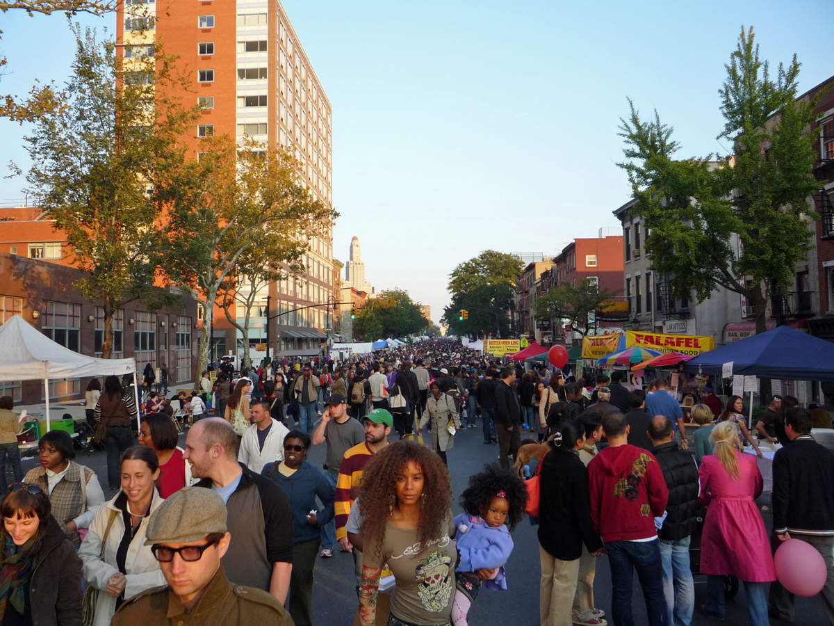 Shop at one of New York City’s largest street fairs, the Atlantic Antic