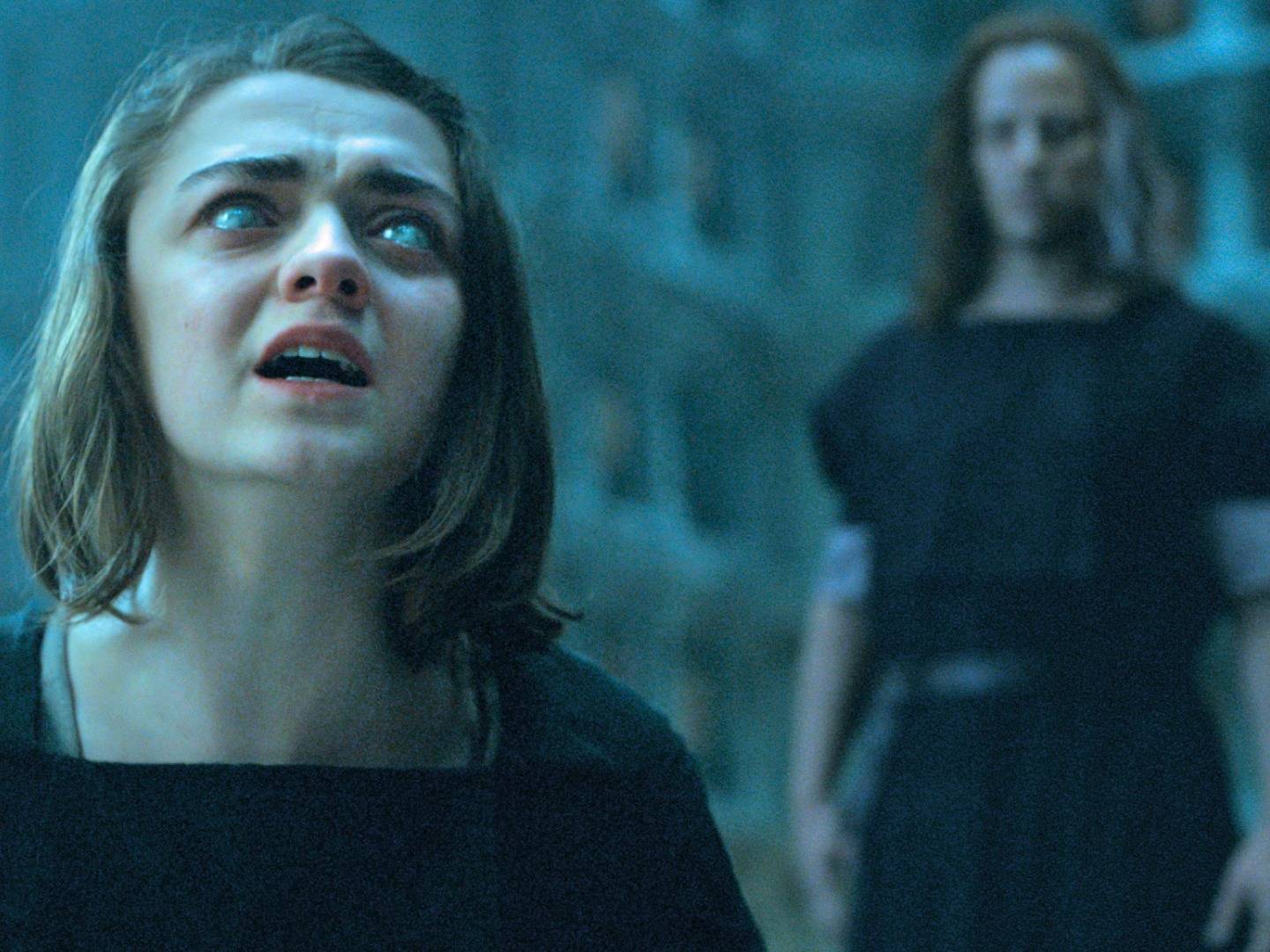 SEASON 5: <b>Arya</b> this last season was blinded after disobeying her orders fro...