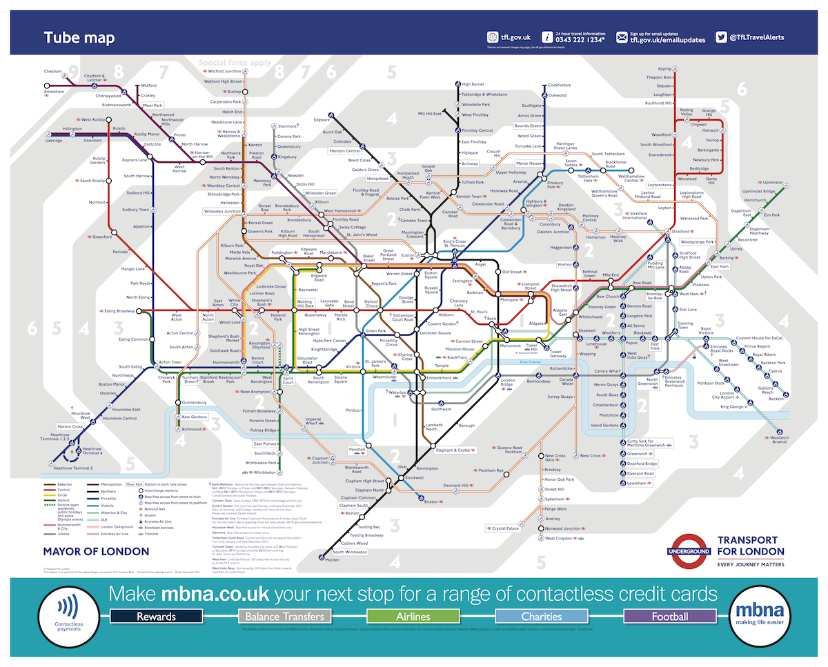 IT'S LONDON! — The London Underground is considered to be the oldest ...