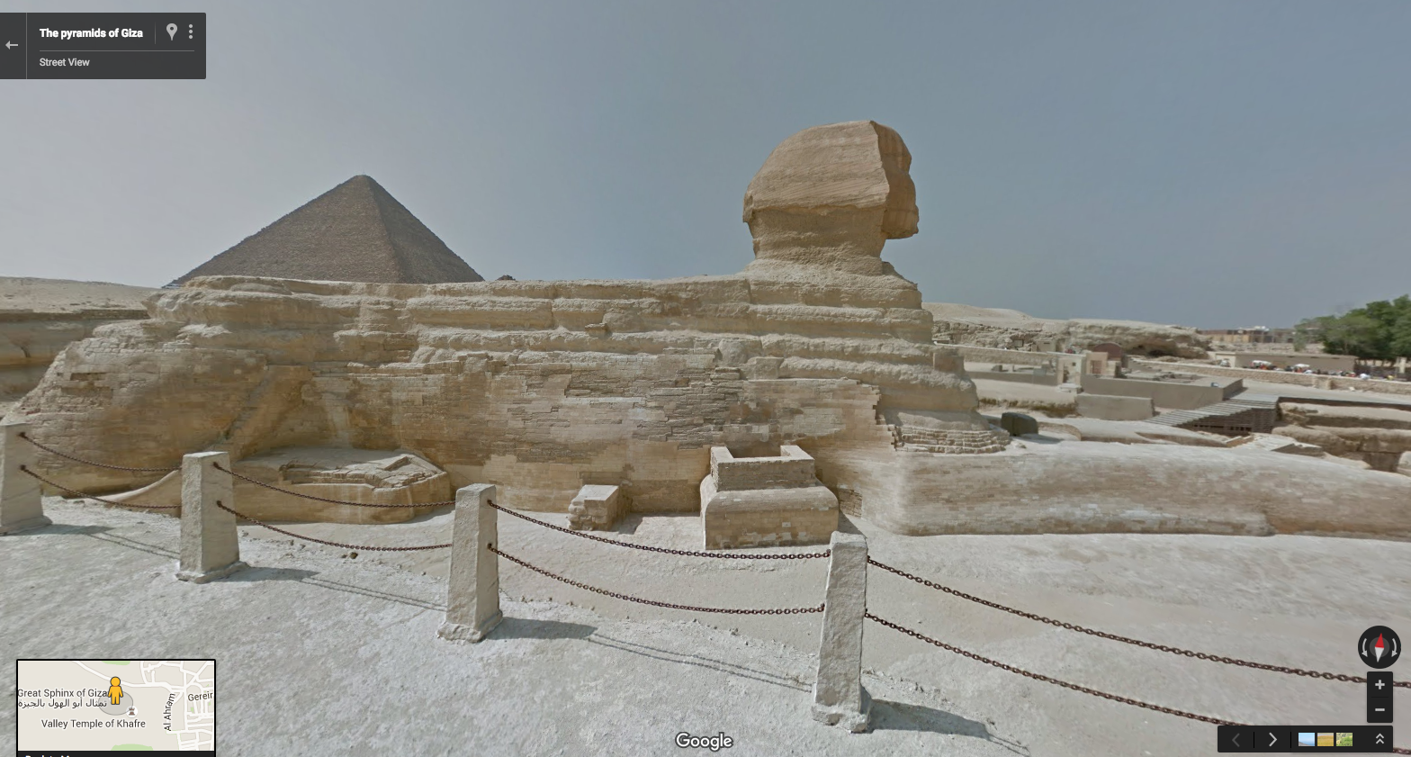 Google Maps Published Street View Photos Of The Roads Surrounding Egypts Great Pyramids Of Giza In 2014 If You Cant Make It To Egypt Now You Can Walk Around The Historic Site Online  