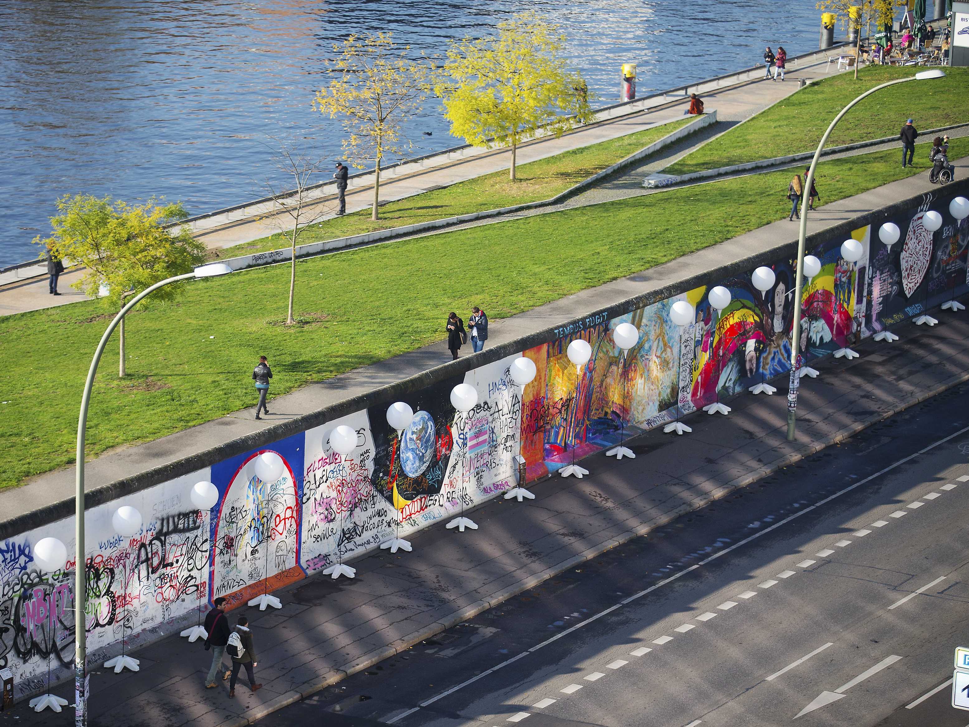 Достопримечательности Германии Берлинская стена